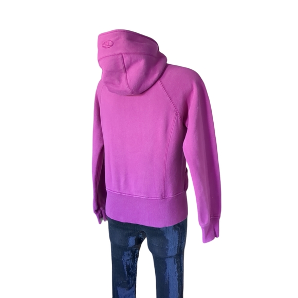 Purple Hoodie Long Sleeve Sport Jacket Size S. - Picture 2 of 8